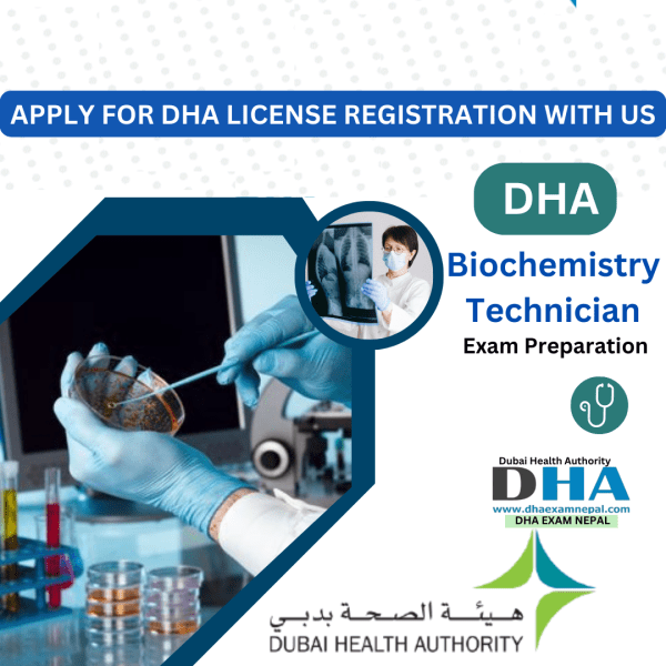 DHA Biochemistry Technician Exam Preparation MCQs
