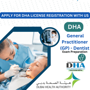 DHA General Practitioner (GP) - Dentist Exam Preparation MCQs