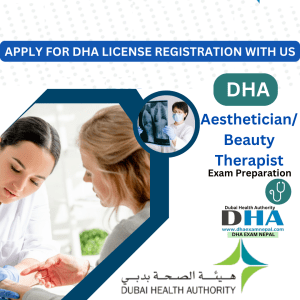 DHA Aesthetician/ Beauty Therapist Exam Preparation MCQs