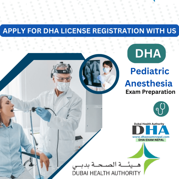 DHA Pediatric Anesthesia Exam Preparation MCQs