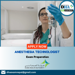 DHA Anesthesia Technologist Exam Preparation MCQs