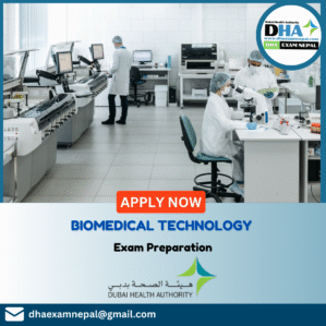 DHA Biomedical Technology Exam Preparation MCQs