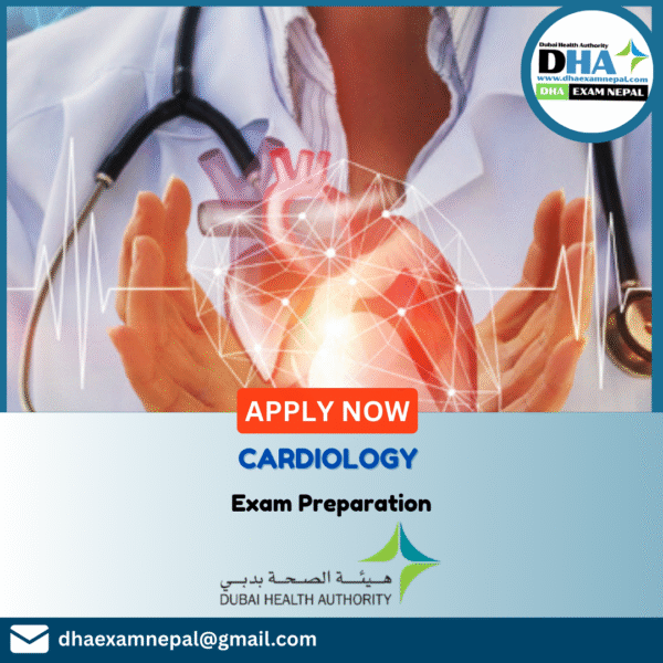 DHA Cardiology Exam Preparation MCQs