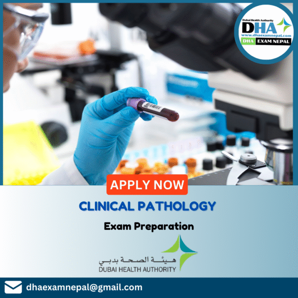 DHA Clinical Pathology Exam Preparation MCQs