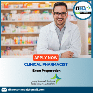 DHA Clinical Pharmacist Exam Preparation MCQs
