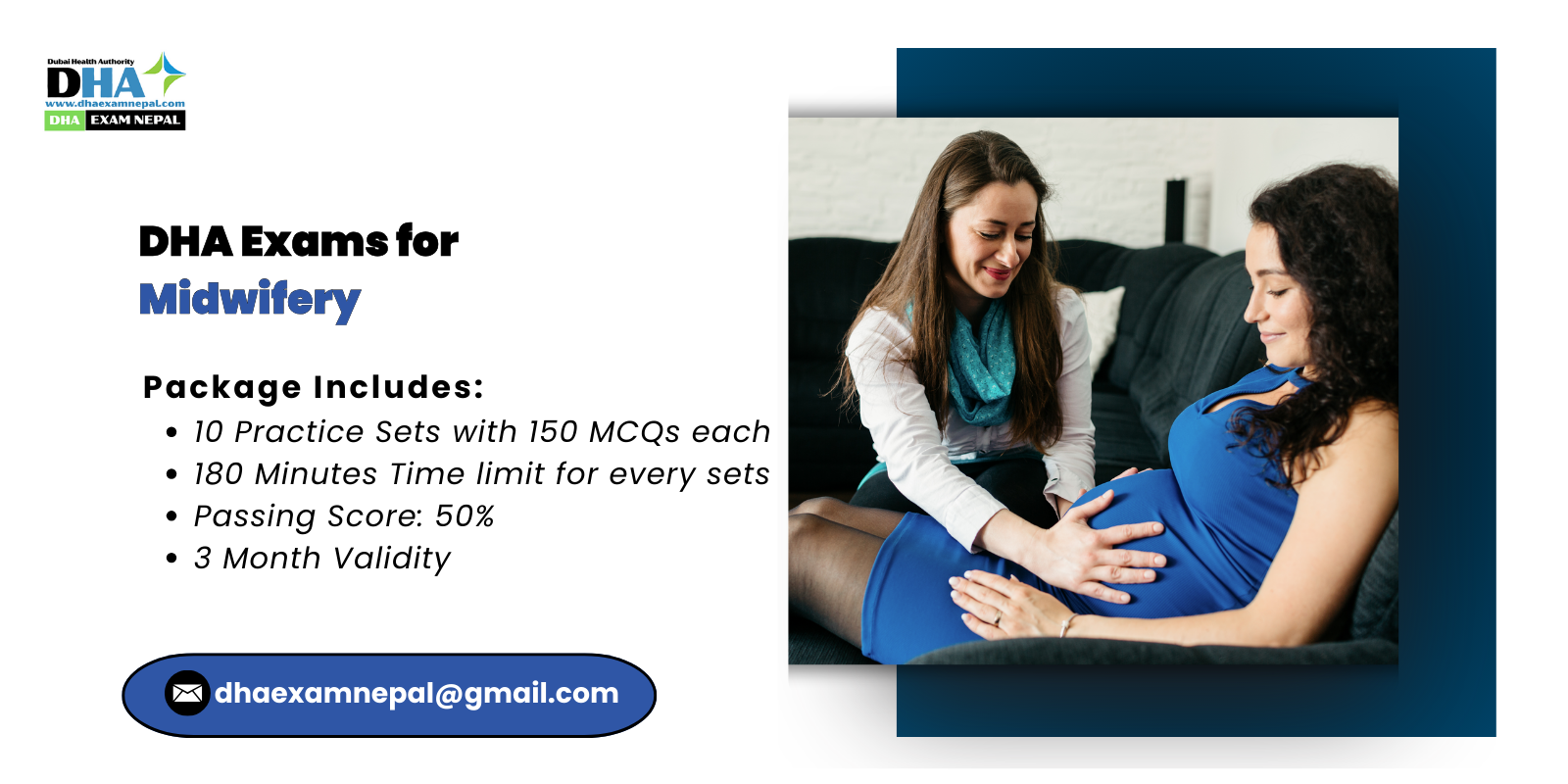 DHA Exams for Midwifery