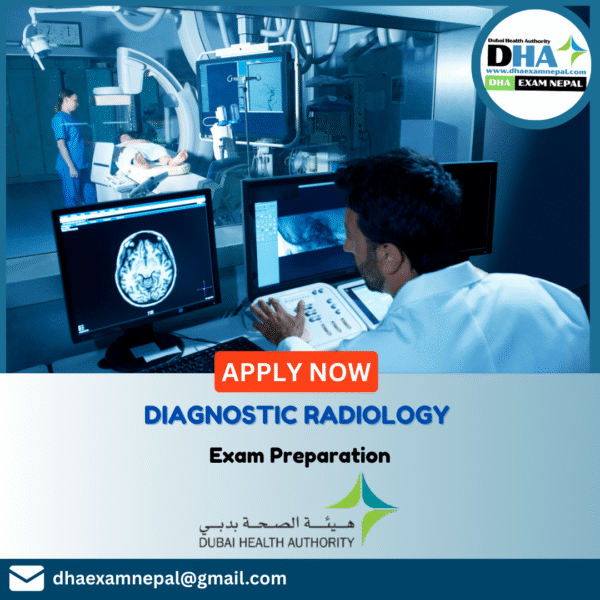 DHA Diagnostic Radiology Exam Preparation MCQs