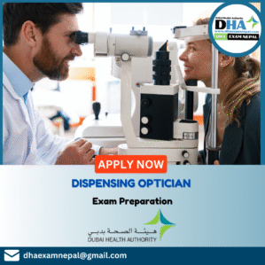 DHA Dispensing Optician Exam Preparation MCQs