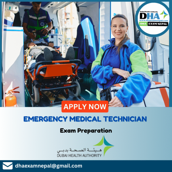 DHA Emergency Medical Technician Exam Preparation MCQs