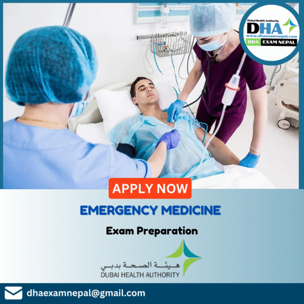 DHA Emergency Medicine Exam Preparation MCQs