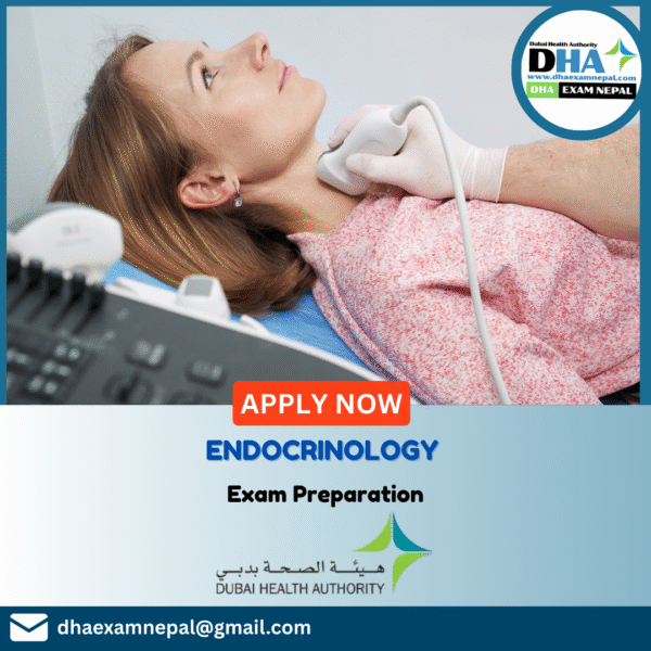 DHA Endocrinology Exam Preparation MCQs