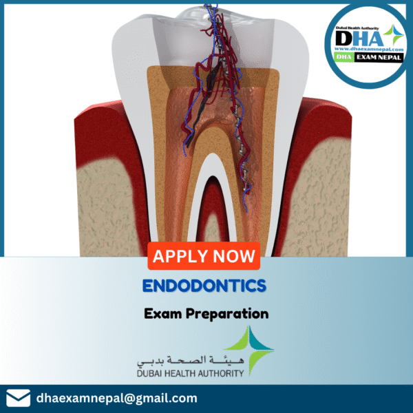 DHA Endodontics Exam Preparation MCQs