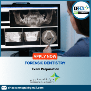 DHA Forensic Dentistry Exam Preparation MCQs