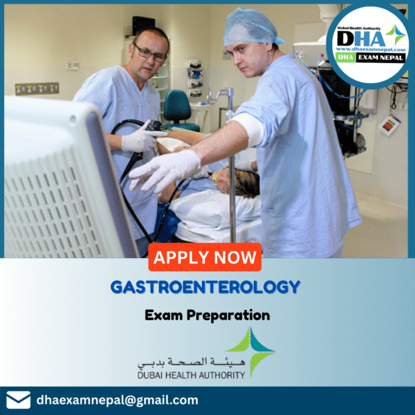 DHA Gastroenterology Exam Preparation MCQs