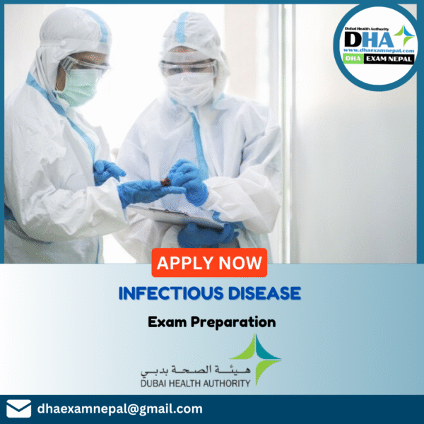 DHA Infectious Disease Exam Preparation MCQs
