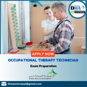 DHA Occupational Therapy Technician Exam Preparation MCQs