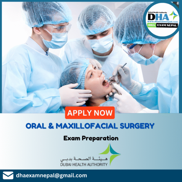 DHA Oral and Maxillofacial Surgery Exam Preparation MCQs