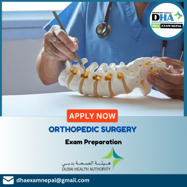 DHA Orthopedic Surgery Exam Preparation MCQs