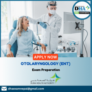 DHA Otolaryngology (ENT) Exam Preparation MCQs