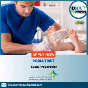 DHA Podiatrist Exam Preparation MCQs