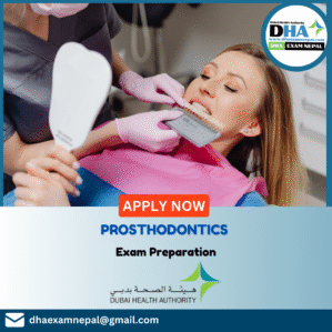 DHA Prosthodontics Exam Preparation MCQs