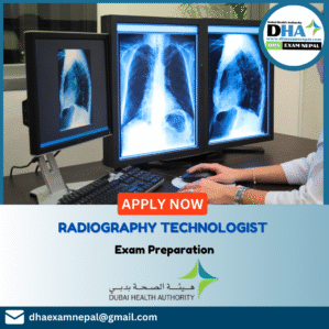 DHA Radiography Technologist Exam Preparation MCQs