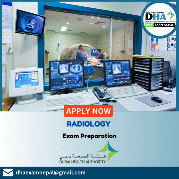 DHA Radiology Exam Preparation MCQs