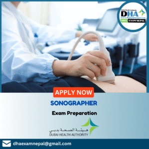 DHA Sonography and Ultra Sound Exam Preparation MCQs